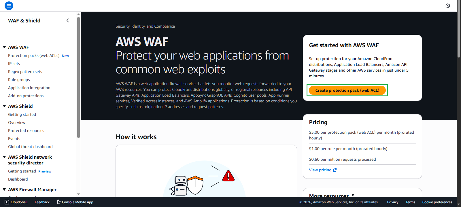Create the sample web app