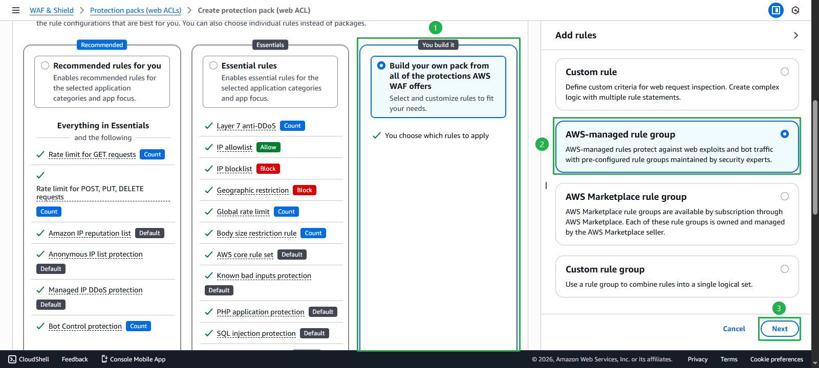 Create the sample web app
