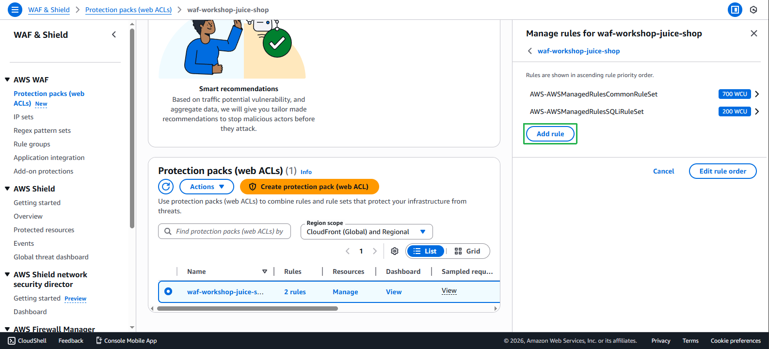 Create the sample web app