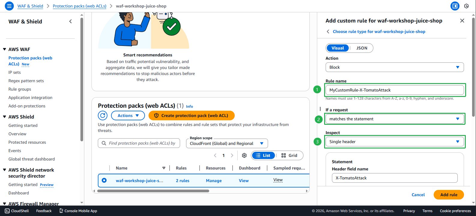 Create the sample web app