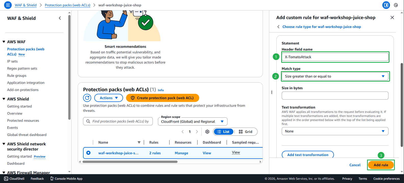 Create the sample web app