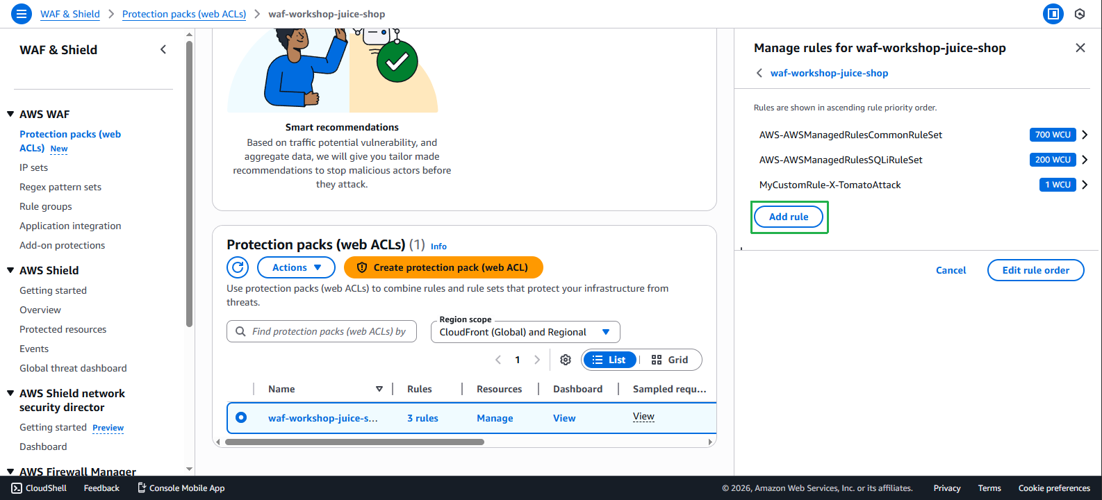 Create the sample web app