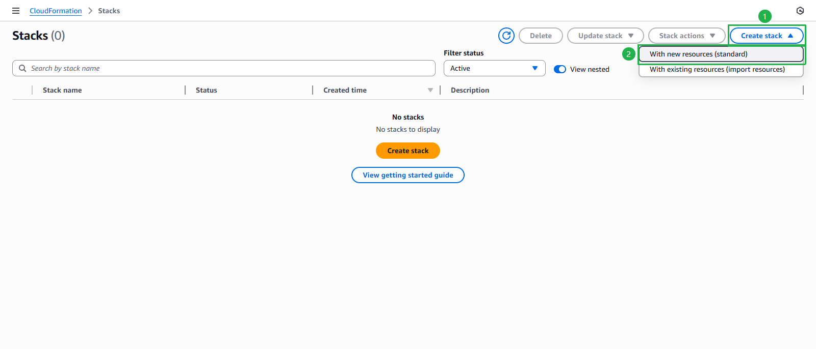 Create the sample web app
